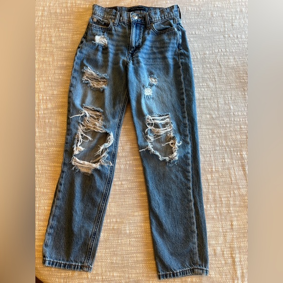 Aeropostale Denim - Aeropostale Distressed Mom Jeans | Size 00